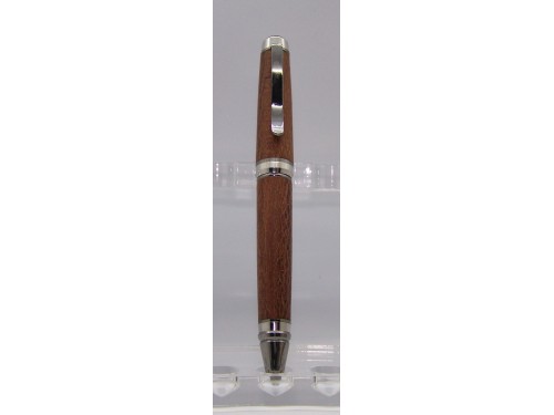Lacewood cigar pen titane chrome finish